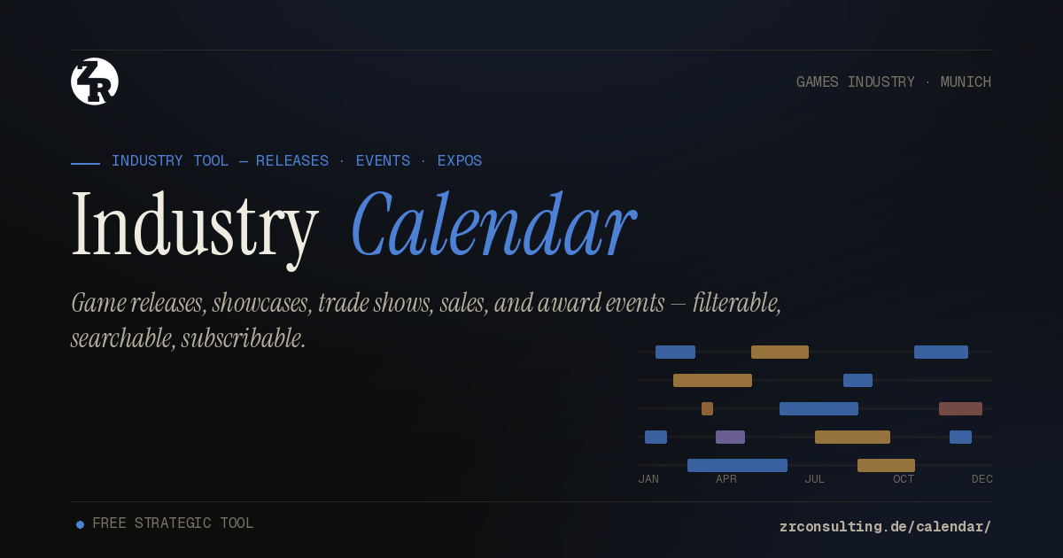 Industry Events Calendar